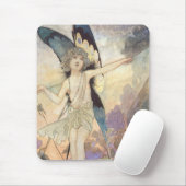 Vintage Victoriaanse vlinderfee door Robinson Muismat (Met muis)