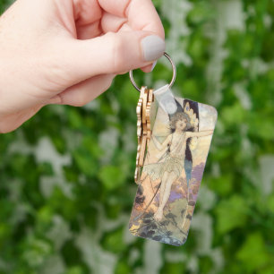 Vintage Victoriaanse vlinderfee van Robinson Sleutelhanger