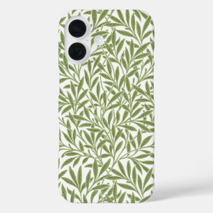 Vintage Victoriaanse Wilgenbladeren van William Mo iPhone 16 Hoesje