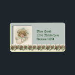 Vintage Victorian Art Address Label Stickers<br><div class="desc">During the holiday season, anything that makes life easier is valuable, and preprinted return address labels can save you a ton of time! These vintage Victorian art holiday themed address labels are so easy to personalize with your own address. They make great gifts, too! Just add the address of the...</div>