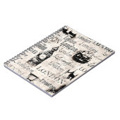 Vintage vieux journal papier Londres collet grunge (Côté gauche)