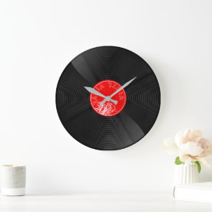 Vintage Vinylplaat - Muziek Liefhebber Grote Klok