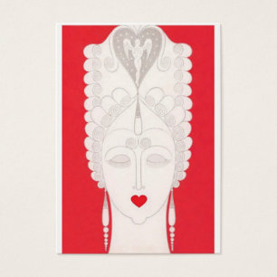 Vintage visage baroque