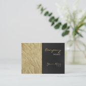 Vintage Visitekaartje (Staand voorkant)