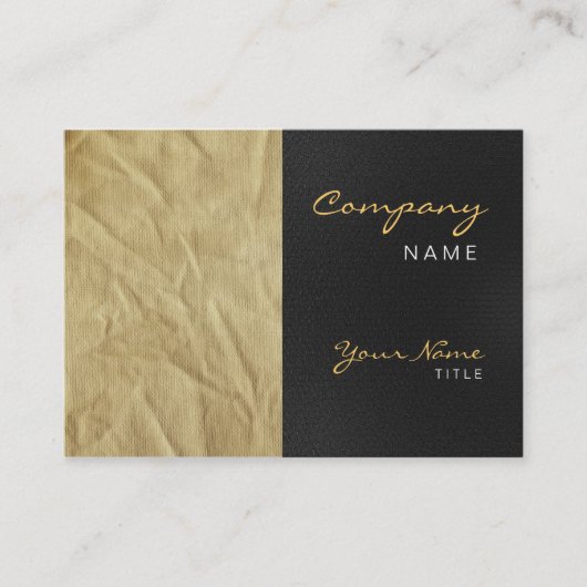 Vintage Visitekaartje (Voorkant)