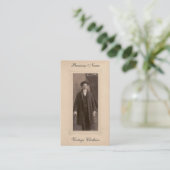 Vintage Visitekaartje (Staand voorkant)