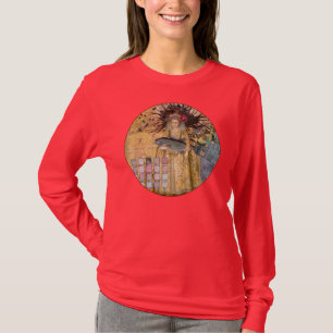 Vintage Vissen Vrouw Gotische Klassieker T-shirt