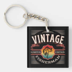 VINTAGE VISSER LIMITIERE EDITIE  SLEUTELHANGER