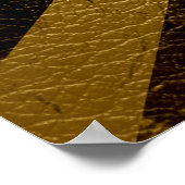 Vintage vlag Verenigd Koninkrijk #2 Poster (Hoek)