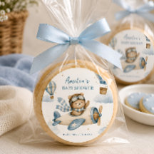 Vintage Vliegtuig Teddybeer Baby Shower