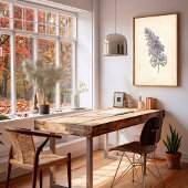 Vintage Vlinder Botanische Print Poster