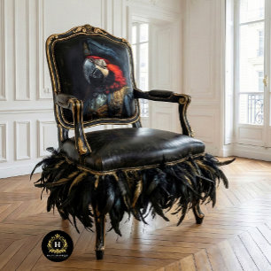 Vintage Vogel Papegaai Piraat Meubelen Decoupage  Tissuepapier