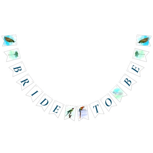 Vintage vogels bruiloftssluiting bunting vlag vlaggetjes (Alle)