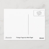 Vintage Vogue Briefkaart (Achterkant)