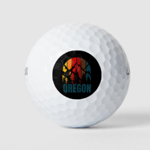 Vintage voor de Retro van het Oregon-gebergte Golfballen