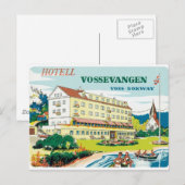 Vintage Voss Noorwegen Briefkaart (Voorkant / Achterkant)