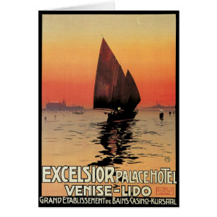 Vintage voyage, Bateaux à l'Excelsior Palace Venis