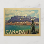 Vintage voyage de carte postale Canada (Devant)