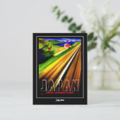 Vintage voyage de carte postale Japon (Debout devant)