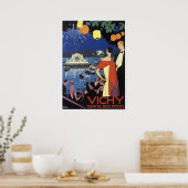 Vintage voyage - Vichy - France Poster (Cuisine)