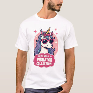 Vintage Vraag Me Over Mijn Vibrator Collectie Eenh T-shirt