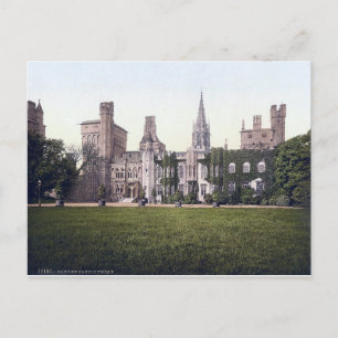 Vintage Wales, Cardiff Castle c1910 Briefkaart