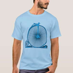 Vintage wasfietsenillustratieproducten kool t-shirt