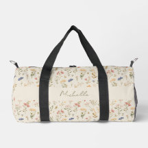 Vintage Watercolor Personalized Name Boho Pattern