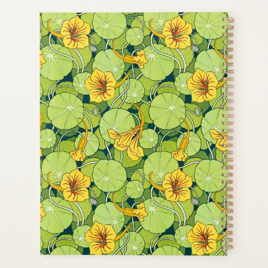 Vintage Waterlilies Planner (Achterkant)