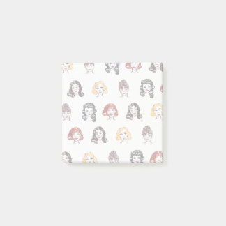 Vintage Waterverf Pin-up Plakbriefjes Post-it® Notes