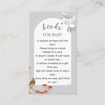 Vintage Waterverf Vogeltje Op Weg Baby Shower