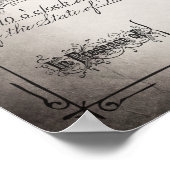 Vintage Weddenschap Poster (Hoek)