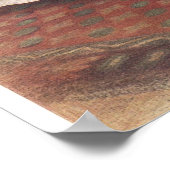 Vintage Wedding Banquet Table Poster (Hoek)