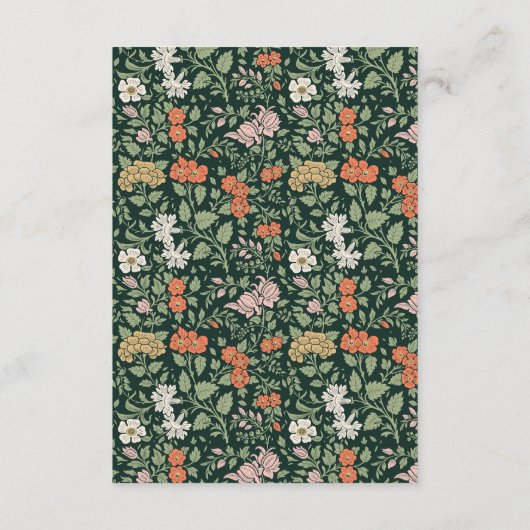 Vintage Wedding Invitation William Morris (Dos)