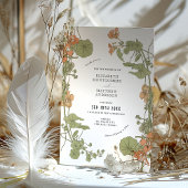 Vintage Wedding Invitations Art Nouveau par Foord