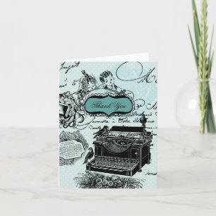 Vintage Wedding Love Letters Bedankt voor je brief