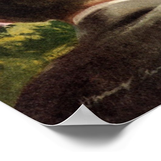 Vintage Wedding Poster (Coin)