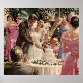 Vintage Wedding Poster (Devant)