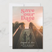 Vintage Wedding Save the Date (Voorkant)