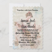 Vintage Wedding Uitnodiging (Voorkant)