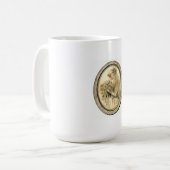 Vintage Wedding Victoriaans Bride Mok (Voorkant links)