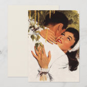 Vintage Wedding Voorstel, Engagement Party (Voorkant / Achterkant)