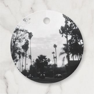 Vintage West Hollywood, Los Angeles, California Bedankjes Labels