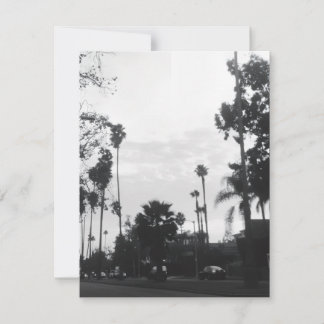 Vintage West Hollywood, Los Angeles, California RSVP Kaartje