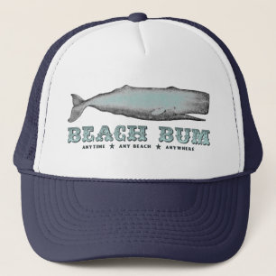 Vintage Whale Beach Bum Casquette