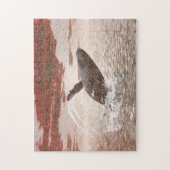 Vintage Whale legpuzzel (Verticaal)