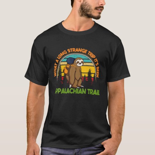 Vintage What A Long Strange Trip It's Been Appalac T-shirt (Voorkant)