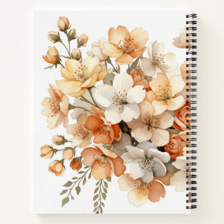 Vintage Wildflower Journal for Dreamers & Nature  Notitieboek