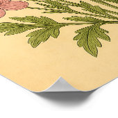 Vintage Wildflower on Weathered Paper Poster (Hoek)
