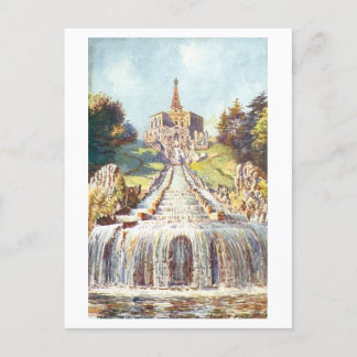 Vintage Wilhelmshöhe Cascades, Kassel, Germany Briefkaart